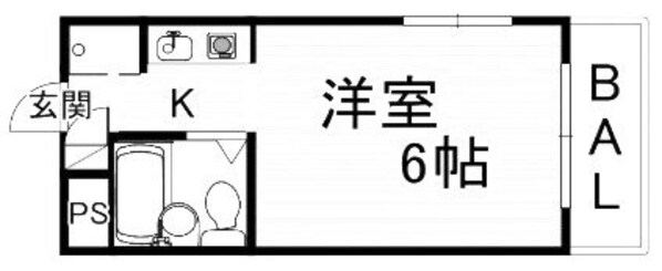 ジョイフル富田の物件間取画像